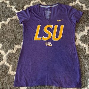 LSU Nike women’s vneck tshirt